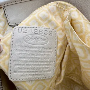 Brighton Cream Floral Medium Size Shoulder Bag thumbnail 10