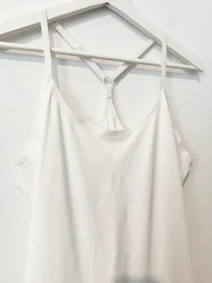 Outdoor Voices Dress Size Large White Exercise Athletic Tennis Prep Country Club thumbnail 3