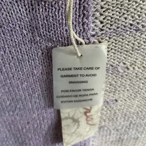 Mystree Lilac/Cream/Blush Color Block Sweater NWT Small thumbnail 4