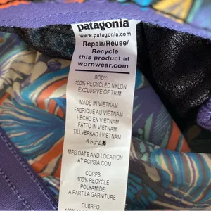 Patagonia NWTS Baggies 5 Inch Inseam Shorts Joy Pitch Blue size XS thumbnail 8