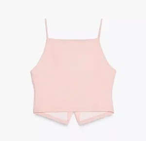 ZARA Elegant Pink Button-Up Women's Top thumbnail 7