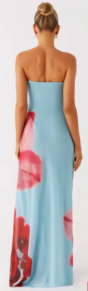 Peppermayo Amelle Maxi Dress in Turquoise Bloom thumbnail 5