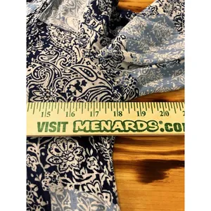 Maeve Anthropologie Size Small Long Sleeve Floral Paisley‎ Blouse Boho Peasant thumbnail 6