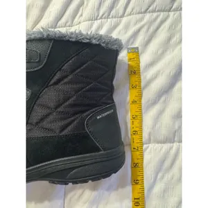 Columbia Women's Ice Maiden Shorty Winter Boots Black Waterproof Techlite Snow thumbnail 7
