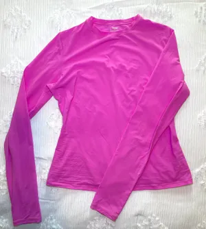 SKIMS Hot Pink Long Sleeve thumbnail 1