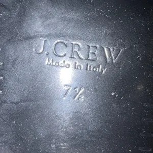 J. Crew Black Pebbled Leather Emmett Tall Boots 7.5 thumbnail 9