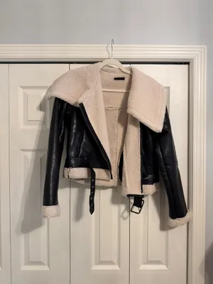 NWOT Vici Faux Leather Jacket thumbnail 3