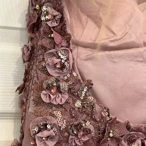 Sarafia Couture Silk Purple Lavender Formal Gown Dress Mother of The Bride Sz 8 thumbnail 5