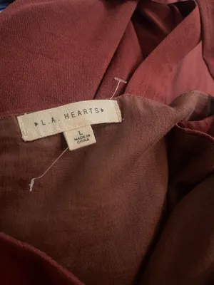 L.A. Hearts Rust Brown Jumpsuit thumbnail 6