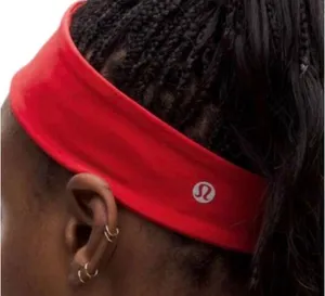 Lululemon Womens Luxtreme Training Headband Lulu Red thumbnail 1