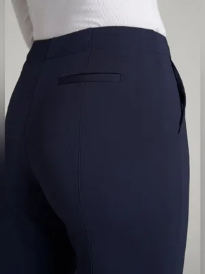 American Tall Freedom Flex Slim Straight Leg Dress Pants Navy 14 Tall Office thumbnail 10