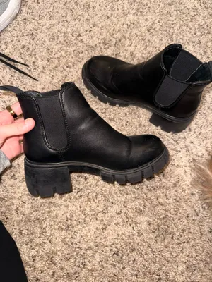 Steve Madden Hamlet Boots Black thumbnail 3