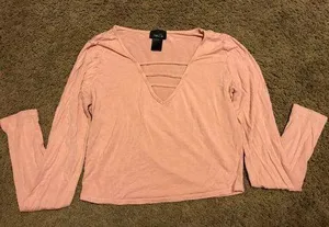 Cropped Long Sleeve Shirt thumbnail 3