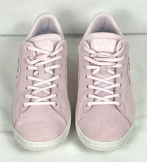 Converse Women's All Court Ox Sneakers Shoes Pink Suede Sz 10 New Lace Up thumbnail 1