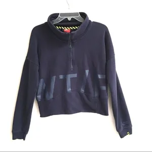 Nike womens track & field funnel neck sweatshirt S‎ thumbnail 3