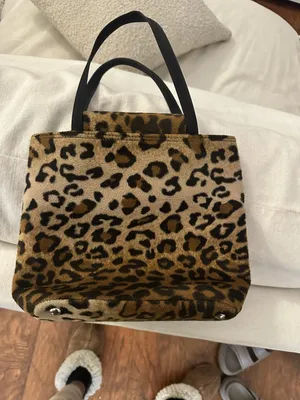 Kate Spade leopard print mini tote bag thumbnail 3