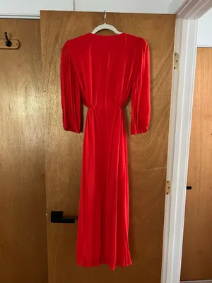 Roolee floral red maxi dress  thumbnail 8
