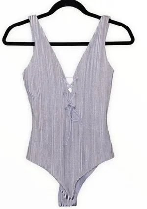 One Piece 🆕 NWT Revolve Tavik | Roan Lace Swimsuit | Lilac Purple thumbnail 3