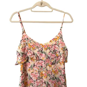 JOIE Hydeia Garden Floral Silk‎ Maxi Dress Sz Medium thumbnail 5
