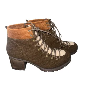 Kork-Ease NEW Elin High Pile Fleece Lug Sole Bootie thumbnail 9