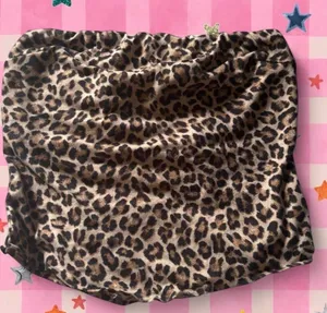 Live in the Moment Cheeta print Tub top thumbnail 1