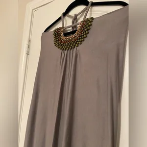 Chelsea & Violet Gray Dress with Beaded Detail Size M thumbnail 5