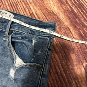 Women’s Abercrombie & Fitch Super Skinny Ankle High Rise Curve Love Size 28/6s thumbnail 7