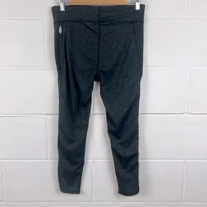 Free People movement infinity high waisted cut out heathered gray crop legging thumbnail 5