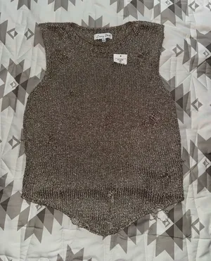 Emory Park Metallic Sweater Vest thumbnail 1