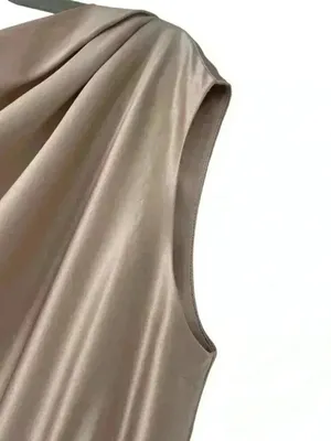 The Sei Silk One Shoulder Draped Mini Dress Pink 6 thumbnail 15