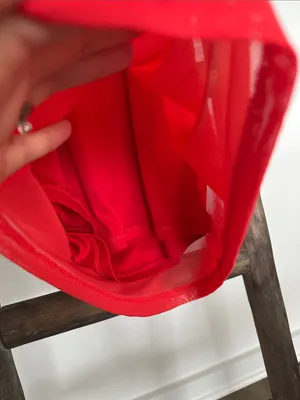 Forever 21 Bright Red Draped Slip Dress / XS-Small thumbnail 7