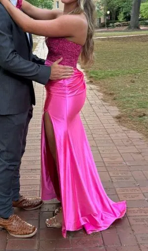 Prom dress Pink Size 6 thumbnail 1