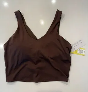 Brown Workout Top Size L thumbnail 1