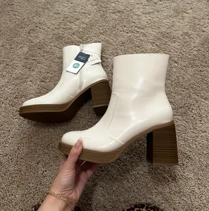 Target White Boots thumbnail 1