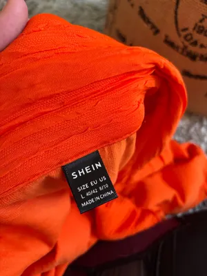 Fabulous orange dress size Lg thumbnail 7