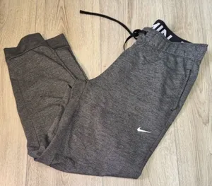 Nike grey gray dri fit joggers sweatpants thumbnail 1