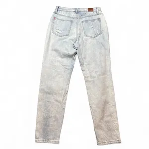 BDG Urban Outfitters High Rise Mom Jeans Light Wash Distressed Size 28 Baggy Y2K thumbnail 2