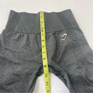 Gymshark Vital Seamless 2.0 Leggings Charcoal Marl Size Small thumbnail 15