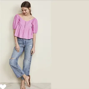 Free People Veronica Sweetheart Blouse thumbnail 4