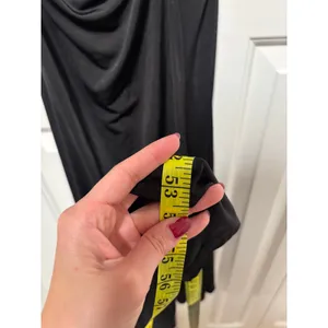 Windsor Black Ruched Bodycon Dress Size S thumbnail 4