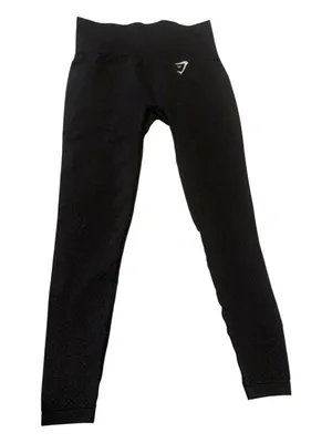 GYMSHARK Black High-Rise Seamless Leggings thumbnail 1
