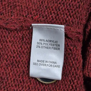 Fortune + Ivy Womens‎ Rust Red Shawl Collar Open Front Button Detail Cardigan M thumbnail 4