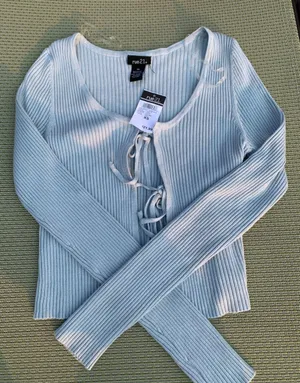 Rue 21 Blue Top thumbnail 1