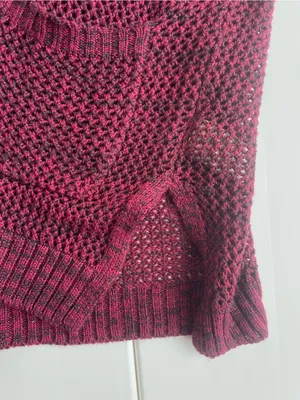 90’s Style Mudd Open Face Knit Long Cardigan, Size S thumbnail 3