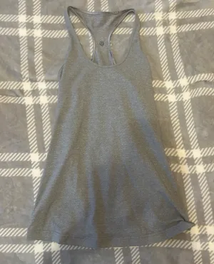 Lululemon Vintage Gray Tank thumbnail 1