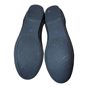 Rothy's The Flat Black Honeycomb Ballet Flats Shoes thumbnail 5