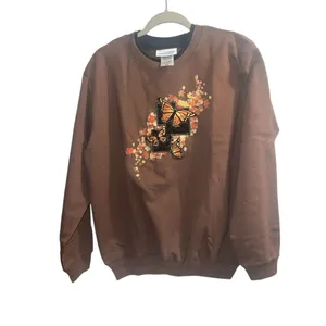 ✨Country Store Butterfly Crewneck Sz Large Sweatshirt Embroidery Logo✨ thumbnail 5