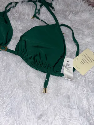 Cupshe Sweet Pick Green Swimsuit Set thumbnail 8