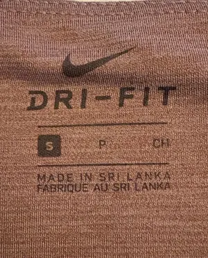 Nike Dri-Fit Rusty Brown Leggings thumbnail 7