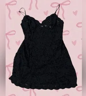 Victoria’s Secret sexy, coquette lace dress size small thumbnail 2
